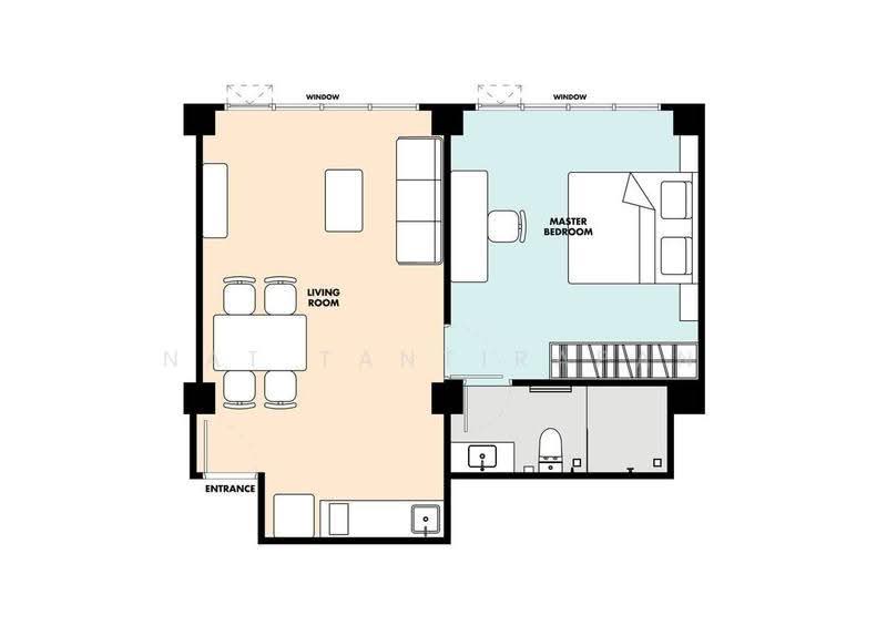 YOLK Residences : ยอร์ค เรสซิเดนซ์, กรุงเทพ, 121 129 Surawong Road, สุริยวงศ์, บางรัก, กรุงเทพ, 46 ตร.ม., อพาร์ทเมนท์ ให้เช่า, โดย Nat Tantirapan, 500665166 - DDproperty.com