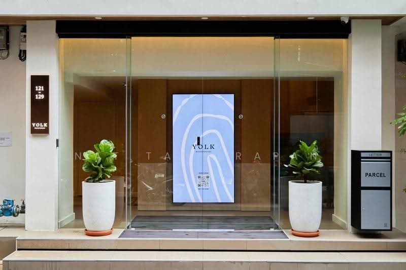 YOLK Residences : ยอร์ค เรสซิเดนซ์, กรุงเทพ, 121 129 Surawong Road, สุริยวงศ์, บางรัก, กรุงเทพ, 46 ตร.ม., อพาร์ทเมนท์ ให้เช่า, โดย Nat Tantirapan, 500665166 - DDproperty.com