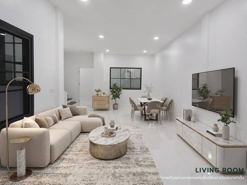 Wararak Rangsit Klong 3, Pathum Thani, Khlong Sam, Khlong Luang, Pathum Thani, 3 Bedrooms, 80 sqm, Townhouse For Sale, by พิมพ์นภัส ภูธนภัทร, 500665489 - DDproperty.com