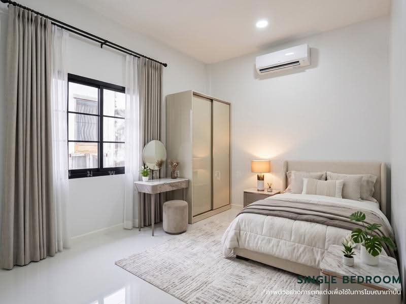 Wararak Rangsit Klong 3, Pathum Thani, Khlong Sam, Khlong Luang, Pathum Thani, 3 Bedrooms, 80 sqm, Townhouse For Sale, by พิมพ์นภัส ภูธนภัทร, 500665489 - DDproperty.com