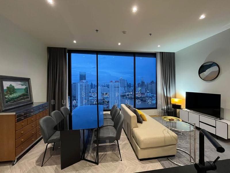 Chapter Charoennakhon–Riverside, Bangkok, Charoennakorn Road, Bang Lam Phu Lang, Khlong San, Bangkok, 2 Bedrooms, 68 sqm, Condo For Rent, by Sompob Buaparungsri, 500665540 - DDproperty.com