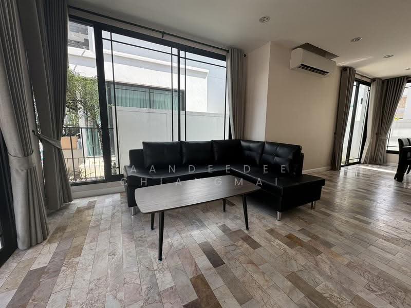 A house for rent near Lanna Hospital, Chiang Mai Rental Price: 25,000 THB / month Property No.4H029, Chiang Mai, Pa Tun, Muang Chiang Mai, Chiang Mai, 3 Bedrooms, 154 sqm, Single Detached House For Rent, by Baandeedee Chiangmai, 500665568 - DDproperty.com