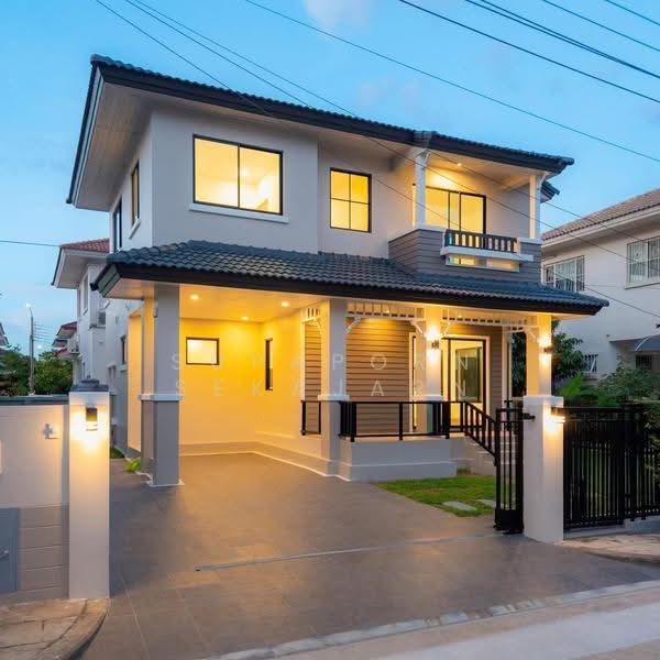 Mantana Pinklao-Rama 5, Nonthaburi, Nakhon In Road, Bang Khun Kong, Bang Kruai, Nonthaburi, 3 Bedrooms, 171 sqm, Single Detached House For Sale, by Supaporn Sekajarn, 500666226 - DDproperty.com