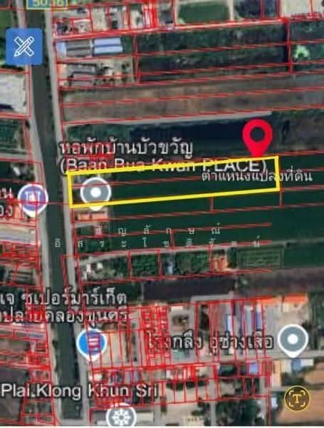ที่ดินไทรน้อย ต.ไทรใหญ่ นนทบุรี 15-0-64 ไร่ ติดถนนเลียบคลองขุนศรี, Nonthaburi, Sai Yai, Sai Noi, Nonthaburi, , 24,256 sqm, Land For Sale, by ธัญลักษณ์ อิสระโชติรัตน์, 500671153 - DDproperty.com