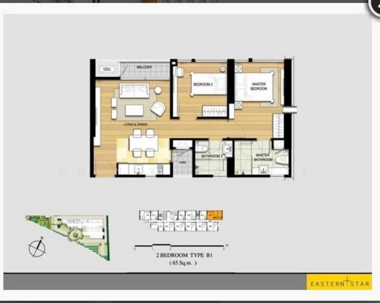 Vantage Ratchavipa, Bangkok, Krung Thep Maha Nakhon, Lat Yao, Chatuchak, Bangkok, 2 Bedrooms, 64 sqm, Condo For Sale, by Connex Property, 500675998 - DDproperty.com