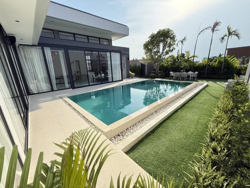 The Prospect Villa : เดอะ พรอสเปคท์ วิลล่า, ชลบุรี, ถนนทุ่งกลมตาลหมัน 8, หนองปรือ, บางละมุง, ชลบุรี, 380 ตร.ม., วิลล่า ให้เช่า, โดย ณัฐนันท์ สุนทรวรจันทร์, 500676015 - DDproperty.com
