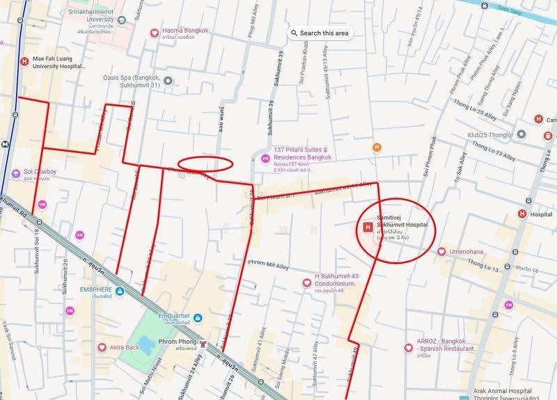 ที่ดิน สุขุมวิท, กรุงเทพ, สุขุมวิท 31, หัวหมาก, บางกะปิ, กรุงเทพ, 1,000 ตร.ม., กิจการ ขาย, โดย รัชพล, 500677263 - DDproperty.com