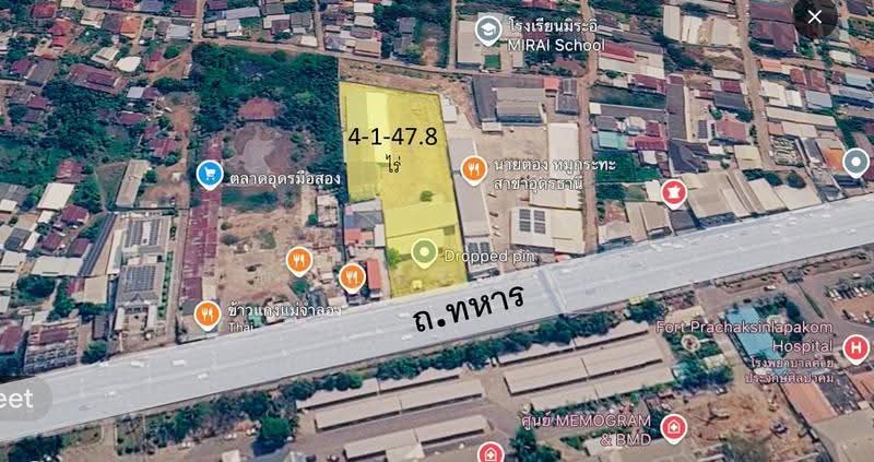 ที่ดิน อุดรธานี ตรงข้าม รพ ค่ายประจักษ์, อุดรธานี, ทหาร, หมากแข้ง, เมืองอุดรธานี, อุดรธานี, 6,991 ตร.ม., ที่ดิน ขาย, โดย มนชิต สุรชัยดังถวิล, 500685038 - DDproperty.com