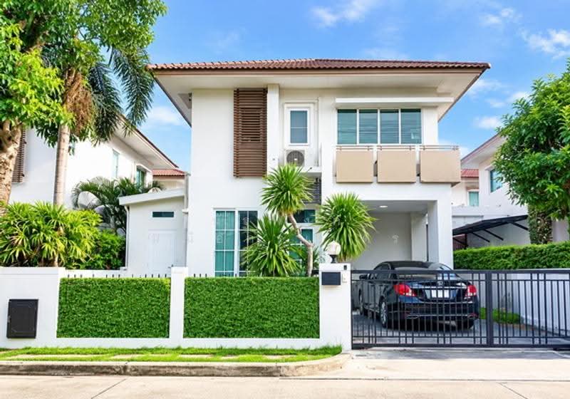 Baan Prompat Rama 9 - Wongwaen, Bangkok, กาญจนาภิเษก, Thap Chang, Saphan Sung, Bangkok, 3 Bedrooms, 145 sqm, Single Detached House For Rent, by นัฐพงค์ มณีอัครเนตร, 500686342 - DDproperty.com