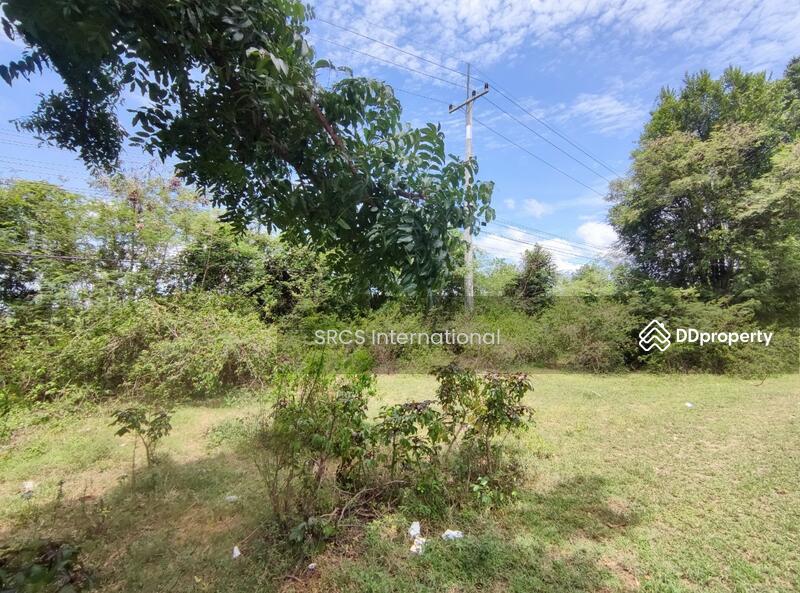 For Sale - Land in Kanchanaburi, Bo Ploi, 14 rai, suitable for a gas station, investment, located by Road 3086, Kanchanaburi