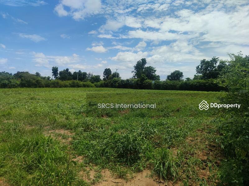 For Sale - Land in Kanchanaburi, Bo Ploi, 14 rai, suitable for a gas station, investment, located by Road 3086, Kanchanaburi