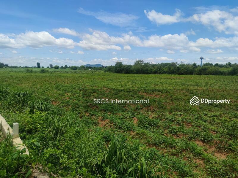 For Sale - Land in Kanchanaburi, Bo Ploi, 14 rai, suitable for a gas station, investment, located by Road 3086, Kanchanaburi