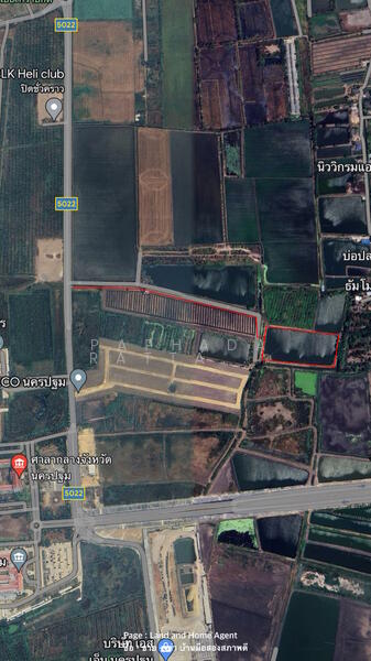 ขาย - ที่ดินเปล่า เยื้องศาลากลาง จ.นครปฐม, นครปฐม