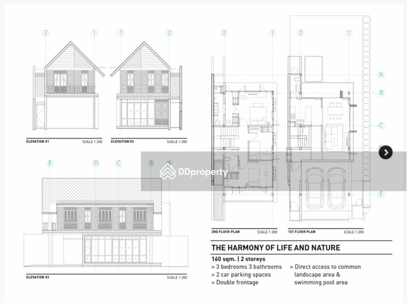 Lifestyle Townhouse near Hua Hin City in Hin Lek Fai, Prachuap Khiri Khan, Huay Mongkol Road, Hua Hin, Hua Hin, Prachuap Khiri Khan, 3 Bedrooms, 120 sqm, Townhouse For Sale, by Orachorn Khamluan, 5461805 - Type-B House layout. 3 bedroom/3 bathrooms with 16 - DDproperty.com