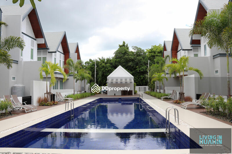 Lifestyle Townhouse near Hua Hin City in Hin Lek Fai, ประจวบคีรีขันธ์, Huay Mongkol Road, หัวหิน, หัวหิน, ประจวบคีรีขันธ์, 120 ตร.ม., ทาวน์เฮ้าส์ ขาย, โดย Orachorn Khamluan, 5461805 - Communal 5x20 Meter Swimming Pool - DDproperty.com