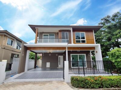 ขาย - บ้านเดี่ยวหลังใหญ่ รีโนเวท หลังมุม หมู่บ้านชัยพฤกษ์ พระยาสุเรนทร์30 รามอินทรา109 บางชัน คลองสามวา, กรุงเทพ