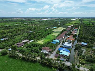 ขาย - ขายที่ดิน 120-3-6.0 ไร่ ติดถนนเลียบคลองมหาสวัสดิ์ จังหวัดนครปฐม, นครปฐม
