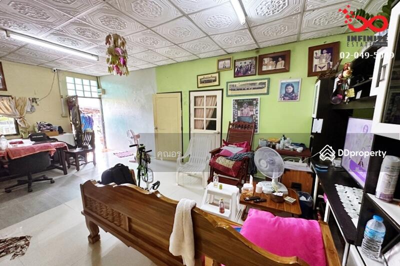 ขาย - ขายบ้านเดี่ยว 100 ตารางวา ถนนวัดลาดปลาดุก ซอยเลียบคลองบางไทร ใกล้รถไฟฟ้าสายสีม่วง, นนทบุรี