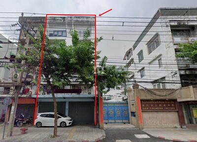 ขาย - 45002 – อาคารพาณิชย์ 4 ชั้น ถนนเจริญกรุง เนื้อที่ 24 ตร.ว. ใกล้เอเชียทีค, กรุงเทพ