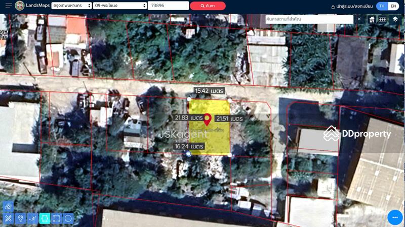 ขาย - ที่ดินเปล่า ถมแล้ว 90 ตร.วา ซอยลาซาล 52 แยก 2(JSK0031), กรุงเทพ