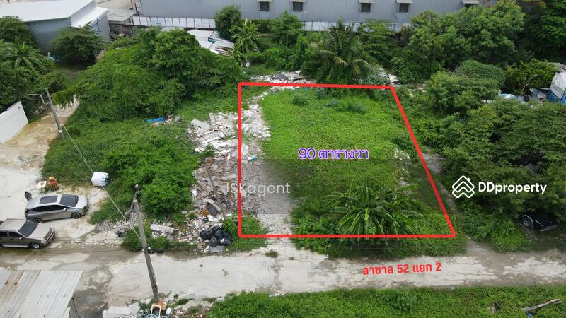 ขาย - ที่ดินเปล่า ถมแล้ว 90 ตร.วา ซอยลาซาล 52 แยก 2(JSK0031), กรุงเทพ