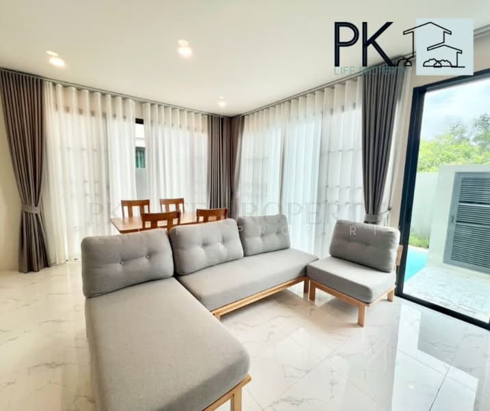 8R0740 Pool villa for rent 4 bedroom 4 bathroom 80,000/month at chalong have fully furnished, Phuket, Chalong, Muang Phuket, Phuket, 4 Bedrooms, 200 sqm, Villa For Rent, by PK LIFE Property, 60009810 - DDproperty.com