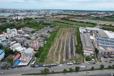 ขาย - ขายที่ติดถนนสุขสวัสดิ์ 19-3-86.7 ไร่ 7,986.7 ตารางวา, สมุทรปราการ