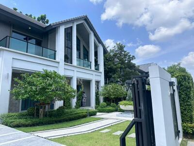 ขาย - ขายบ้าน โครงการ บางกอก บูเลอวาร์ด ซิกเนเจอร์ พระราม 5 ขนาดที่ดิน 137 ตร.วา 4 ห้องนอน 5 ห้องน้ำ, นนทบุรี