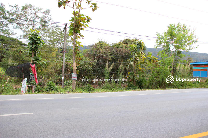 ที่ดินเปล่า ติด พหลโยธิน พาน เชียงราย ใกล้วัดร่องขุ่น