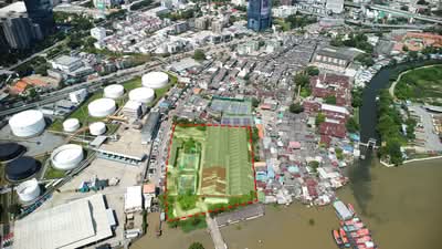 ขาย - ที่ดินติดแม่น้ำเจ้าพระยาถนนพระรามสามซอย64, กรุงเทพ