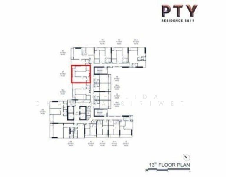 PTY Residence Sai 1, Chon Buri (Pattaya), Nong Pru, Bang Lamung (Pattaya), Chon Buri (Pattaya), 1 Bedroom, 60 sqm, Condo For Sale, by Patchalida Chanchaisiriwet, 60015032 - DDproperty.com