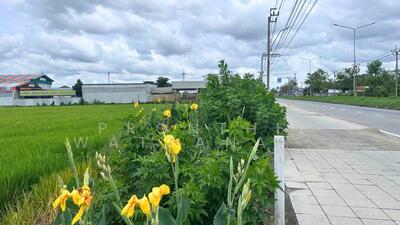 ขาย - ขายด่วน ที่ดินติดถนนหทัยราษฎร์ 29 ไร่ เหมาะพัฒนาโครงการ โกดัง โรงงาน, กรุงเทพ