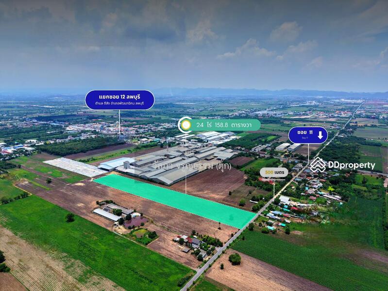 For Sale - Land for Sale – 24 Rai 158.8 Sq. Wah Phatthana Nikhom, Lopburi, Lop Buri