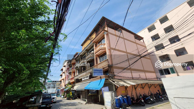 ขาย - (หลังมุม) อาคารพาณิชย์ 3 ชั้นครึ่งในซอยอนามัย พระสมุทรเจดีย์ สมุทรปราการ, สมุทรปราการ