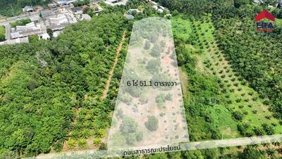 ขาย - ขายที่ดินทำเลทอง ใจกลางเมืองกระบี่ 6 ไร่ 51.1 ตร.ว., กระบี่