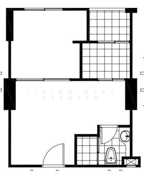 Lumpini Place Rama 9-Ratchada, Bangkok, Rama 9 Road, Huai Khwang, Huai Khwang, Bangkok, 1 Bedroom, 34 sqm, Condo For Rent, by Living Real Estates, 60028182 - DDproperty.com