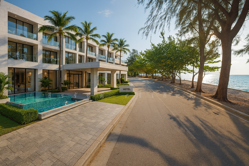 ภาพจำลอง โรงเเรม ในตำเเหน่งของที่ดิน