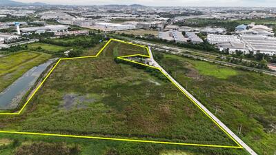 ขาย - ขายที่ดินเนื้อที่ 28-1-5 ไร่ นิคมอมตะซิตี้ ชลบุรี, ชลบุรี