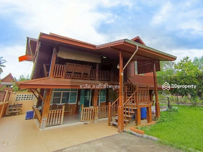 ขาย - ขาย บ้านริมน้ำ อัมพวา ด้านข้างติดคลอง ด้านหน้าติดถนนสวนหลวง ใกล้แหล่งท่องเที่ยว บ้านทรงไทย, สมุทรสงคราม