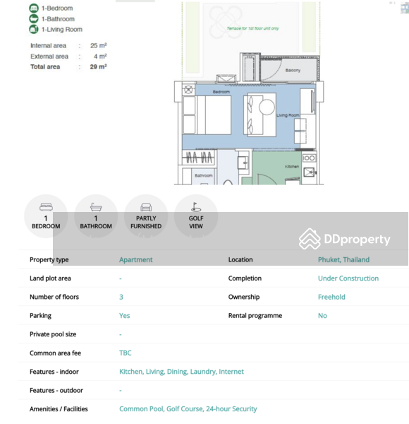 For Sale - Skypark Aurora Laguna, Phuket