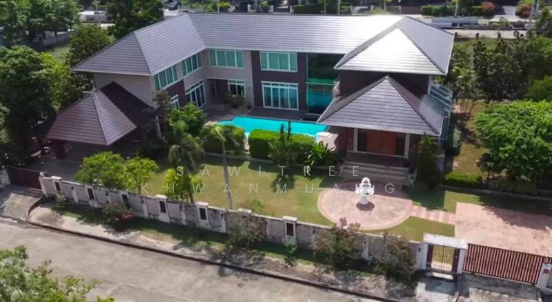 For Sale - บ้านใหญ่ 1 ไร่ ปัญญาอินทรา P4 สระว่ายน้ำส่วนตัว พื้นที่ใช้สอย 854 ตร.ม.ครอบครัวใหญ่/เปิดบริษัทสบาย, Bangkok