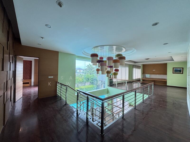 For Sale - บ้านใหญ่ 1 ไร่ ปัญญาอินทรา P4 สระว่ายน้ำส่วนตัว พื้นที่ใช้สอย 854 ตร.ม.ครอบครัวใหญ่/เปิดบริษัทสบาย, Bangkok