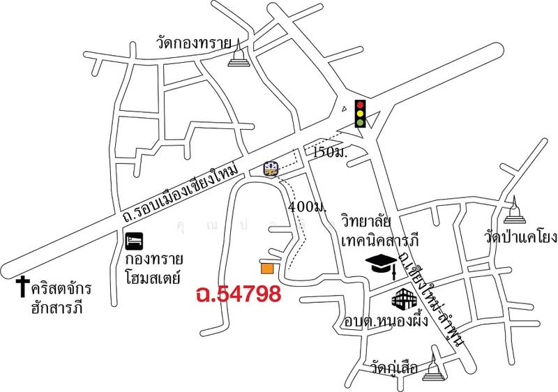 128 ม.6 หนองผึ้ง, Chiang Mai, Nong Phung, Saraphi, Chiang Mai, 2 Bedrooms, 64 sqm, Single Detached House For Sale, by คุณปาลิดา, 60035279 - DDproperty.com