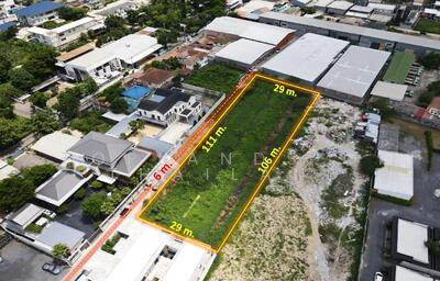 ขาย - ขายที่ดิน เลียบด่วนเอกมัย-รามอินทรา (เหมาะสร้าง บ้านหรู + สำนักงาน) เนื้อที่ 2-0-0 ไร่ ถนน 6 m., กรุงเทพ