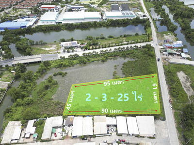 ขาย - ที่ดินเปล่า 2-3-25 ไร่ แปลงมุม ซอย แสมดำ บางขุนเทียน กรุงเทพ, กรุงเทพ