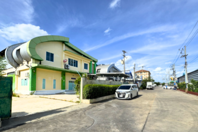 ขาย - ขายโรงงาน โกดัง กระทุ่มแบน สวนหลวง ตกแต่งพร้อมใช้งาน (หลังริม), สมุทรสาคร