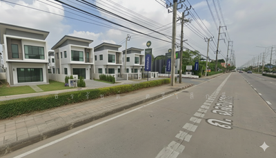 ขาย - ที่ดินติดถนนฉลองกรุงใกล้ มอเตอร์เวย์กรุงเทพ-ชลบุรี (M7) สนามบินสุวรรณภูมิ, กรุงเทพ