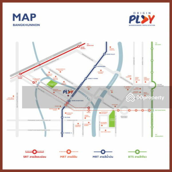 For Sale - Origin Play Bangkhunnon Triple Station, Bangkok