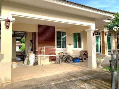 ขาย - ขายบ้านเดี่ยวชั้นเดี่ยวพร้อมเฟอร์นิเจอร์ติดถนนหลัก, บุรีรัมย์