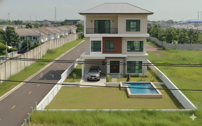 ขาย - ติดกับหมู่บ้านชัยพฤกษ์ บางนา กม.7 เฟส 2 ผังเมืองสีส้ม ที่ดินในทำเลศักยภาพสูง เพียง 100,000 บาทต่อตรว, สมุทรปราการ